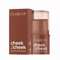 Claresa Cheek 2 Cheek Contour Stick bronzer w sztyfcie 02 Milk 5.5 g