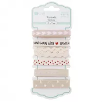 dpCraft Tasiemki bawe�niane handmade with love 6 x 2m