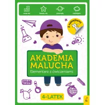 Elementarz z wiczeniami 4-latek. Akademia Malucha