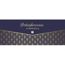 Karnet Lux Podzikowania za wspprac