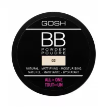 Gosh BB Powder All In One prasowany puder do twarzy 02 Sand 6.5 g