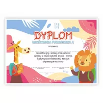 LearnHow Dyplom A4 ukoczenia przedszkola 30szt