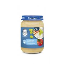 Gerber Deserek winogrona i jabłuszka z twarożkiem dla niemowląt po 6 miesiącu 190 g