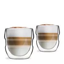 Vialli Design Komplet szklanek z podwjn ciank Sferico 7954 2 x 250 ml