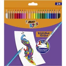 Bic Kredki owkowe Kids Evolution Illusion 24 szt.