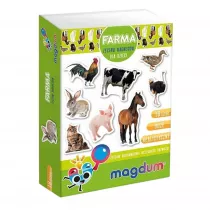 Maksik Zwierzta na farmie - zestaw magnesw