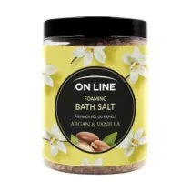 On Line Pieni�ca s�l do k�pieli Argan & Vanilla 1.2 kg
