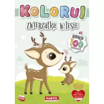 Koloruj Zwierztka w lesie