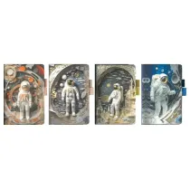 Fandy Notes C6 80K z gumk� linia Kosmos mix