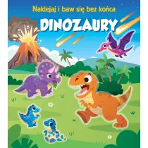 Dinozaury. Naklejaj i baw si� bez ko�ca