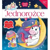 Naklejki iskierki z brokatem. Jednoro�ce