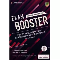 Exam Booster for B1 Preliminary and B1 Preliminary for Schools without Answer Key with Audio for the Revised 2020 Exams
