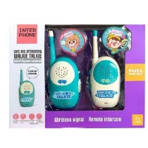 Walkie Talkie pastelowo niebieskie Norimpex