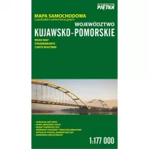 Wojewdztwo Kujawsko-Pomorskie 1:177 000 mapa