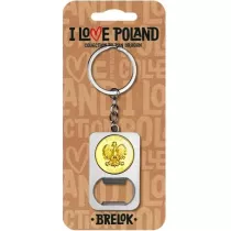 Pan Dragon Brelok I love Poland Polska ILP-BRE-B-PL-05