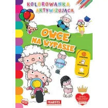 Owce na wypasie. Kolorowanka aktywizuj�ca