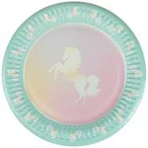 Arpex Talerze papierowe Jednoro�ec 18cm 8 szt.