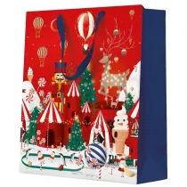 Paw Torba medium 20x25x10cm Winter Wonderland Christmas