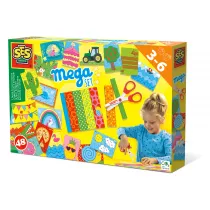 Ucz si wycina - Mega zestaw z noyczkami Ses Creative