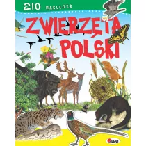 Zwierzta Polski 210 naklejek
