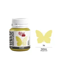 Rosa Farba akrylowa perowa yellow 74 20ml