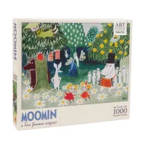 Puzzle 1000 Artystyczne Muminki Muzyczny ogrd Barbo Toys