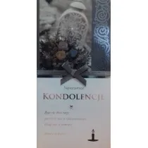 Karnet DL Podzi�kowanie z tasiemk� mix