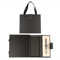 Cresco D�ugopis + notes Elegant premium grafitowo-z�oty
