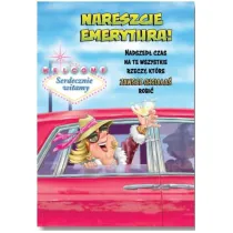 Trend Karnet B6 FUN ma�y Emerytura damska - MF44