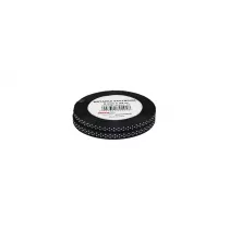 Wst��ka satynowa w kropki 2 x 22m, 6mm