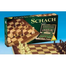 Szachy due drewniane