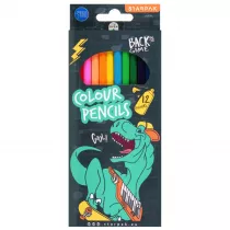 Starpak Kredki o��wkowe Skate Dino 536292 12 szt.