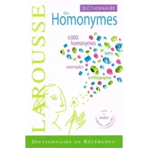 Dictionanaire des homonymes