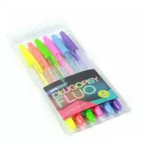 Penword D�ugopis fluo 6 kolor�w 6 szt.