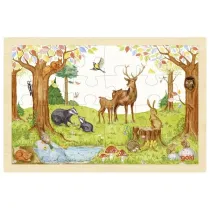 Puzzle Le�na Polana 24 elementy Goki