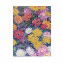 Paperblanks Monet`s Chrysanthemums Notatnik Monet's Chrysanthemums ultra PB9712-9 linia
