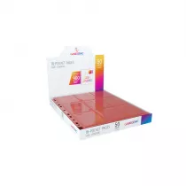Gamegenic Koszulki do segregatora 18-Pocket Pages Sideloading Red 50 szt.