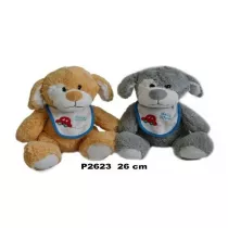 Pies szary/brzowy 26cm MIX Sun-Day