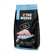Pan Misko Karma sucha dla kota Kurczak z pstrgiem chrupki S 1.6 kg