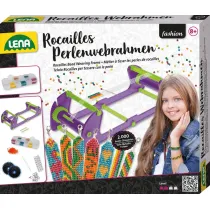 Bransoletek z koralik�w z ramka� do wyplatania Lena
