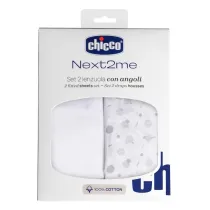 Chicco Przecierado Next2Me Forever confetti 2szt