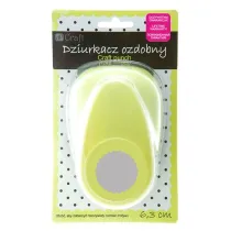 Dalprint Dziurkacz ozdobny k�ko z falbank� 6,3cm
