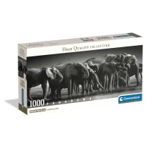Puzzle 1000 el. Panorama - Herd Of Giants Clementoni