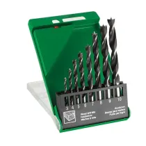 Hikoki Wiert�o do drewna zestaw 3/4/5/6/7/8/9/10mm 8 szt.