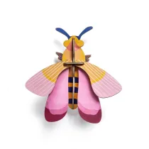 Puzzle Model kartonowy 3D Wall Art - Pink Bee Studio Roof