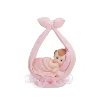 Figurka Dziewczynka w chucie rowy 11cm