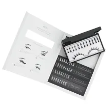 Nanolash Zestaw sztuczne rzsy 10,12,14mm Flirty + bonder do rzs + sealer do rzs + aplikator do rzs + remover do rzs 36 szt.