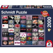 Puzzle 2000 el. Kwiatowe inspiracje Schmidt