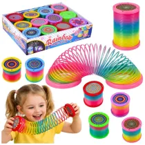 �wiec�ca spr�yna kolorowa zabawka LED LeanToys