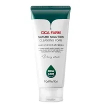 FarmStay CICA Farm Nature Solution Cleansing Foam pianka do mycia twarzy 180 ml